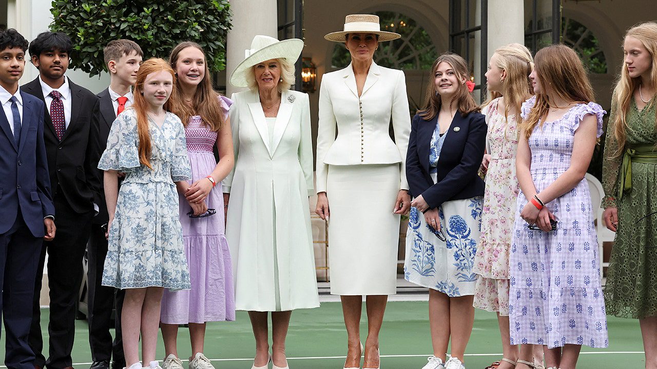 queen-camilla-melania-trump-kid-group-youth-event.jpg